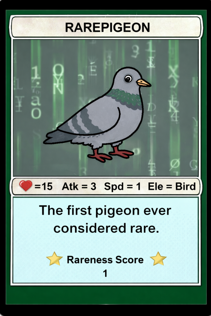 Rare Pigeons S1C1